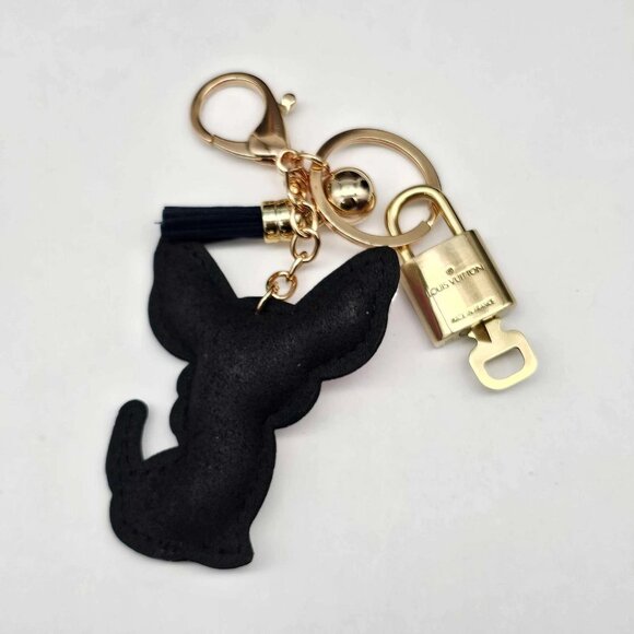 Authentic Louis Vuitton Lock & Key with unbranded Cat Bagcharm, Keycharm - Picture 4 of 7